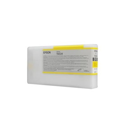 Epson T6534 Yellow Ink Cartridge (200ml)