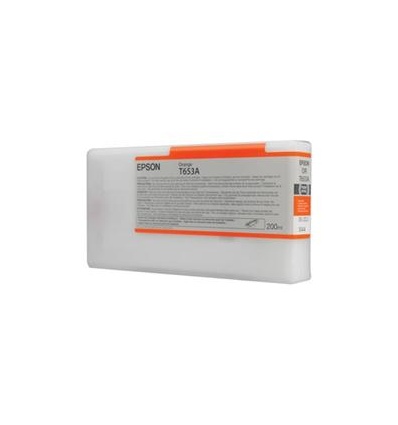 Epson T653A Orange Ink Cartridge (200ml)