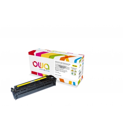 OWA Armor toner kompatibilní s HP CB542A, 1400st, žlutá/yellow