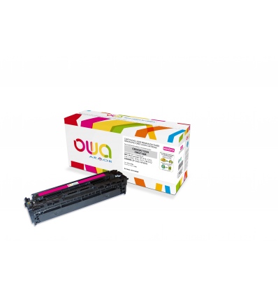 OWA Armor toner kompatibilní s HP CB543A, 1400st, červená/magenta