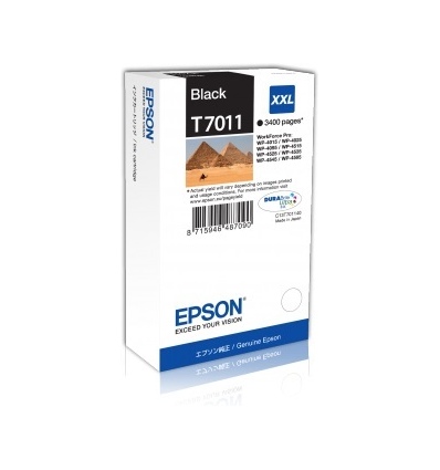 WP4000/4500 Series Ink Cartridge XXL Black 3.4k