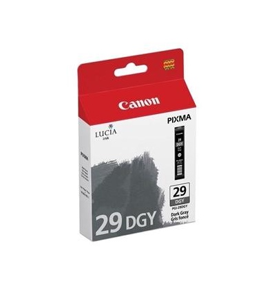 Canon PGI-29 DGY, tmavě šedá