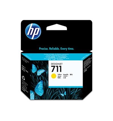 HP no 711 - žlutá inkoustová kazeta, CZ132A