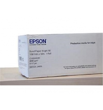 EPSON Bond Paper Bright 90, 1067mm x 50m