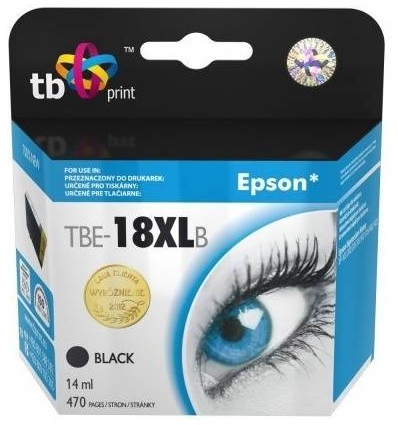 Ink. kazeta TB kompat. s Epson T1811 Bk 100% New