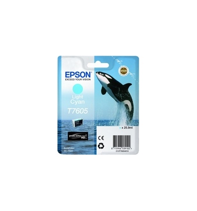 Epson T7605 Ink Cartridge Light Cyan