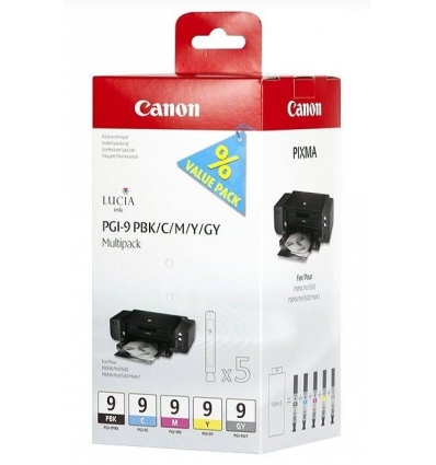 Canon PGI-9 PBK/C/M/Y/GY Multi Pack