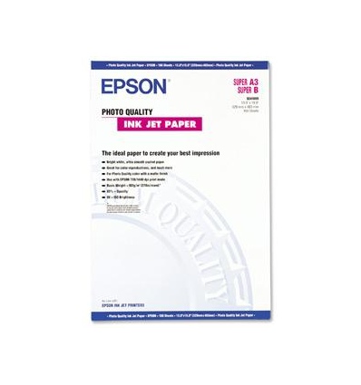 EPSON A3+,Photo Quality Inkjet Paper (100listů)