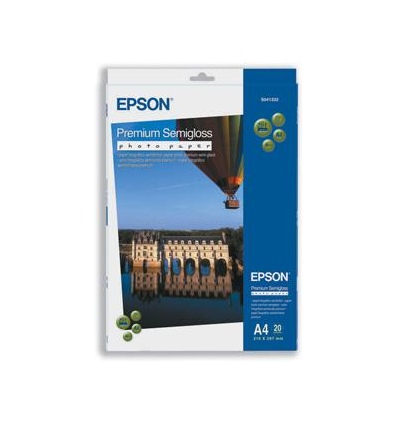 EPSON A4, Premium Semigloss Photo Paper (20listů)