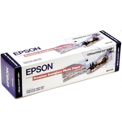 EPSON Premium Semigl. Photo Paper, role 329mmx10m