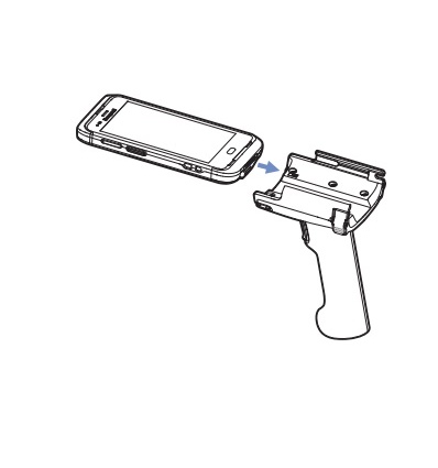 CT40 scan handle, fully compatible with 1 bay and 4 bay docks.