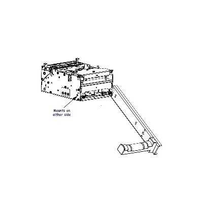 KIOSK - KIT ROLL HOLDER TTP 2000