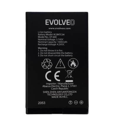 EVOLVEO originální baterie 1000 mAh pro EasyPhone XD/XR (EP-600/601)