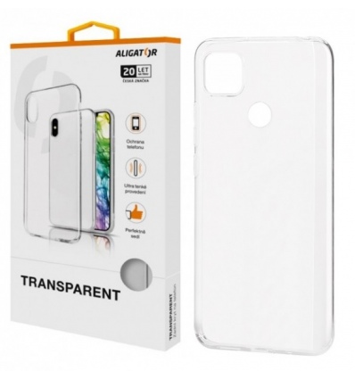 ALIGATOR Pouzdro Transparent Xiaomi Redmi 9C