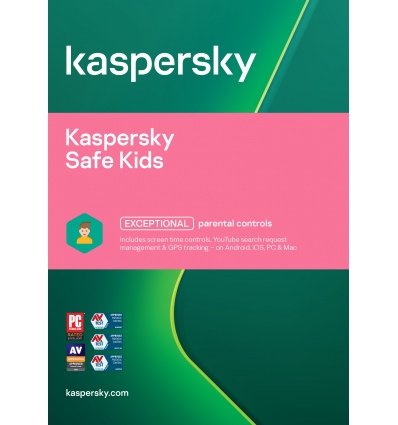 ESD Kaspersky Safe Kids 1 uživatel 1 rok