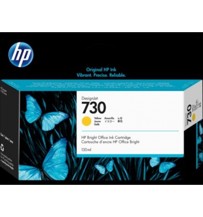 HP 730 130-ml Yellow Ink Cartridge 