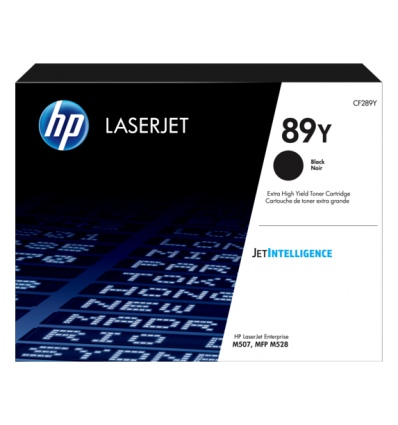 HP 89Y Black LaserJet Toner, CF289Y