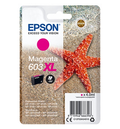 EPSON siglepack, Magenta 603XL