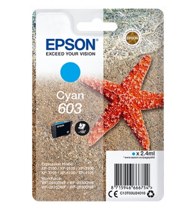 Epson singlepack, Cyan 603