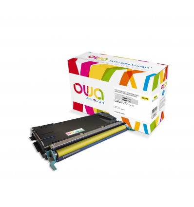 OWA Armor toner kompatibilní s Lexmark C748H1YG X748H1YG, 10000st, žlutá/yellow