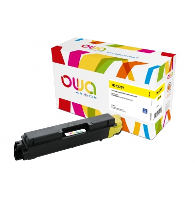 OWA Armor toner kompatibilní s Kyocera TK-5270Y, 6000st, žlutá/yellow