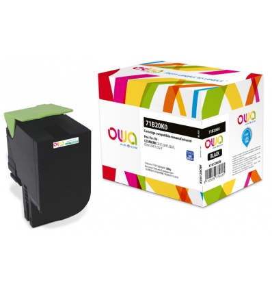 OWA Armor toner kompatibilní s LEXMARK 71B20K0, 3000st, černá/black