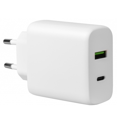 AVACOM HomePRO+ síťová nabíječka s Power Delivery 65W s výstupy USB-C a USB-A