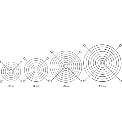 ARCTIC ACFAN00088A 140mm Fan Grills