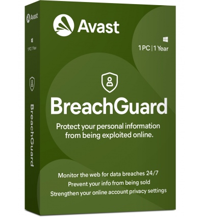 Avast BreachGuard 1 PC, 1Y