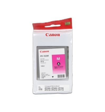 CANON INK PFI-102 MAGENTA iPF-500, 600, 700