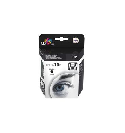 Ink. kazeta TB kompat. s HP C6615DE (No.15) Black