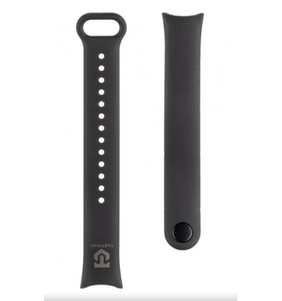 Tactical 846 Silikonový Řemínek pro Xiaomi Smart Band 8 Black