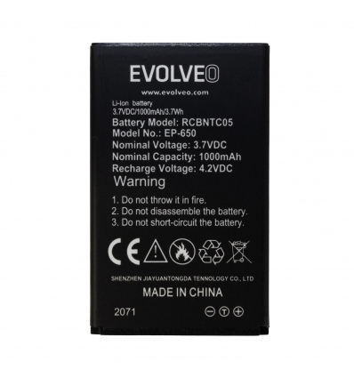 EVOLVEO originální baterie 1000 mAh pro EasyPhone XG