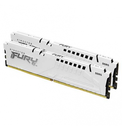 Kingston FURY Beast White/DDR5/32GB/6000MHz/CL40/2x16GB/White