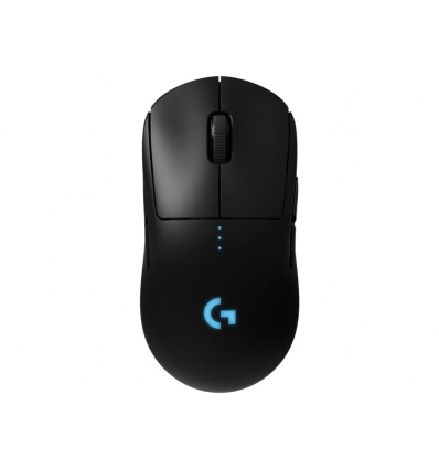 Logitech PRO/Herní/Optická/25 600 DPI/Bezdrátová USB/Černá