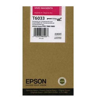 Epson T603 Vivid magenta 220 ml