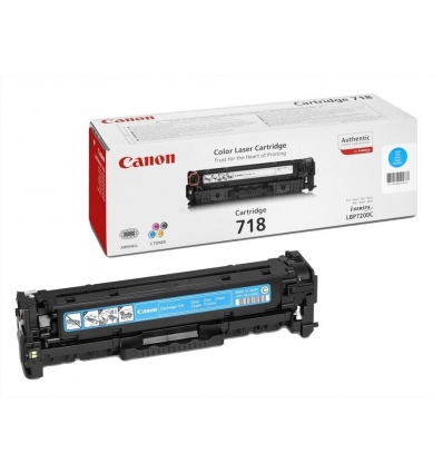 Canon toner CRG-718C, azurový