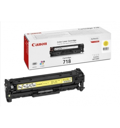 Canon toner CRG-718Y, žlutý