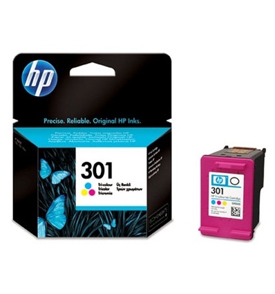 HP 301 tříbarevná inkoustová kazeta, CH562EE