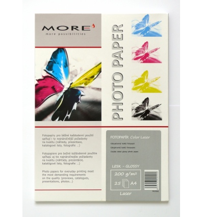 Armor hlazený ColorLaser papír 200g/m2 25xA4 gloss