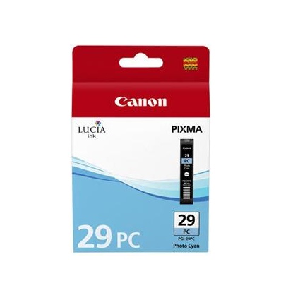 Canon PGI-29 PC, foto azurová