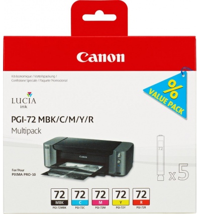 Canon PGI-72 MBK/C/M/Y/R Multi Pack