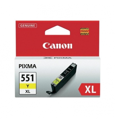 Canon CLI-551 XL Y, žlutá velká