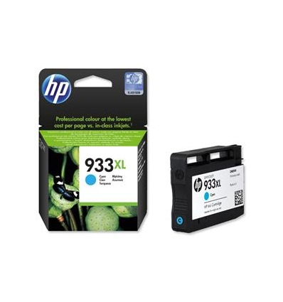 HP 933XL azurová inkoustová kazeta, CN054AE