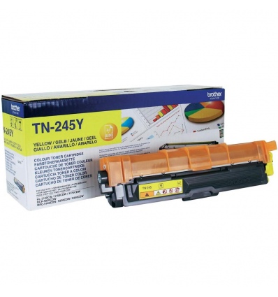 Brother TN-245Y, toner yellow, 2 200 str.