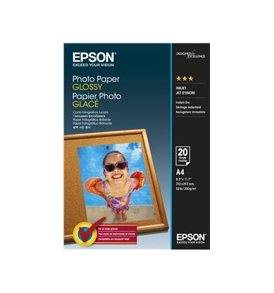 EPSON Photo Paper Glossy A4 20 listů