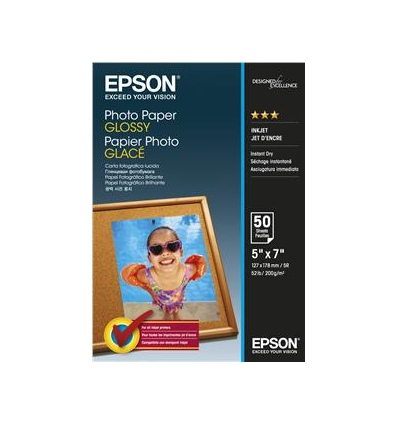 EPSON Photo Paper Glossy 13x18cm 50 listů