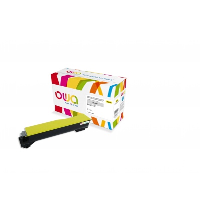 OWA Armor toner kompatibilní s Kyocera TK-540Y, 4000st, žlutá/yellow + waste box