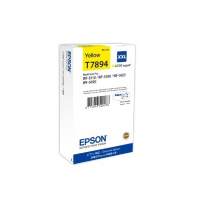 WF-5xxx Series Ink Cartridge XXL Yellow T7894