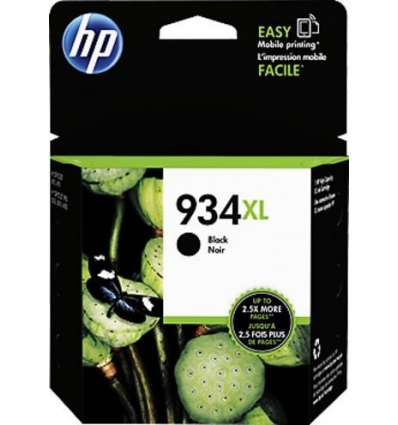 HP 934XL černá inkoustová kazeta, C2P23AE